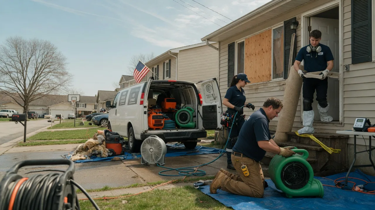 Water Damage Restoration in Worton, MD near me